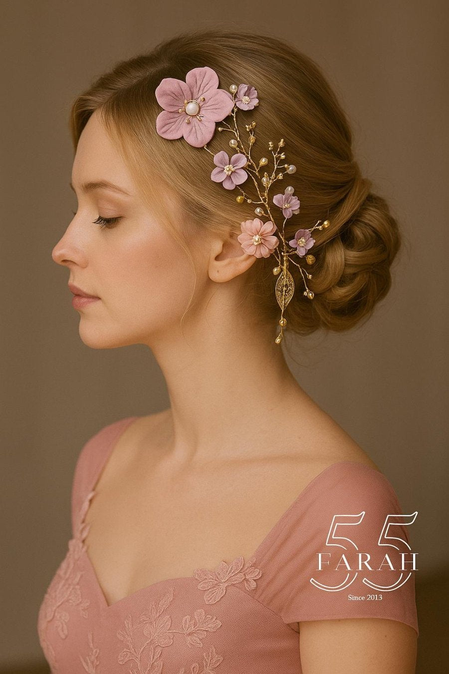 هيد يس مزين بالزهور