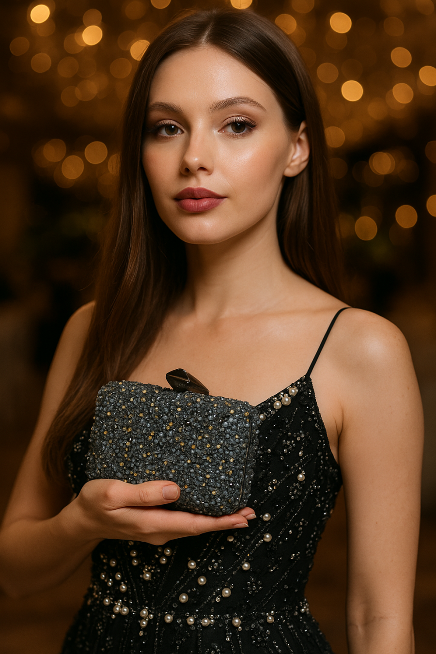 محفظة مصنوعة يدوياً