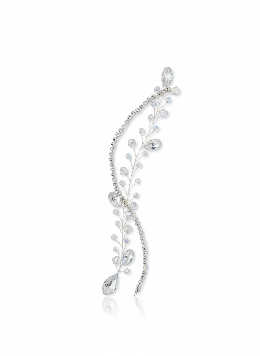 Headpiece with zircon stones