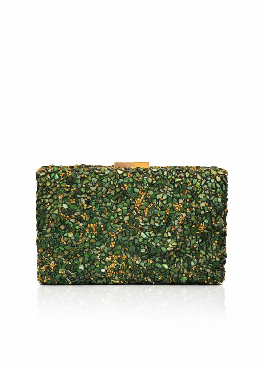 Stone Mosaic Clutch