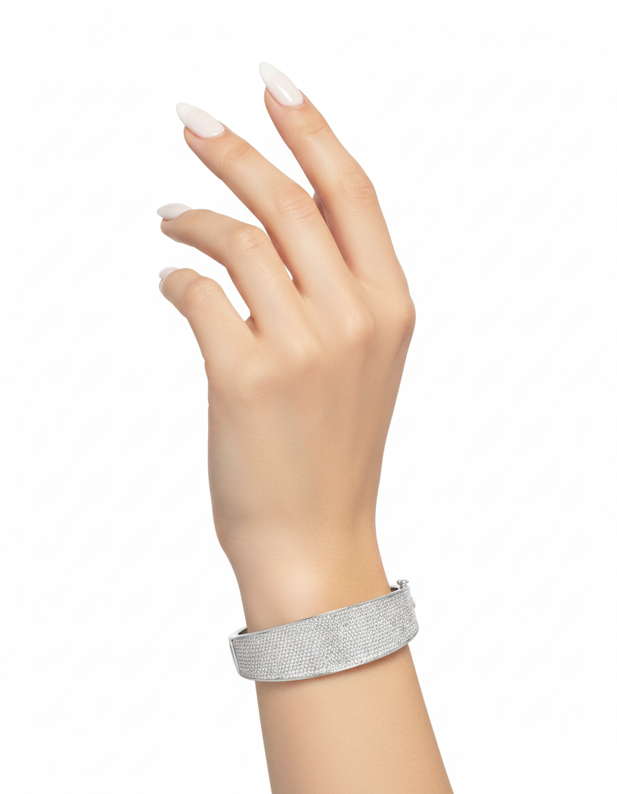 سوار مرصع بالزركون