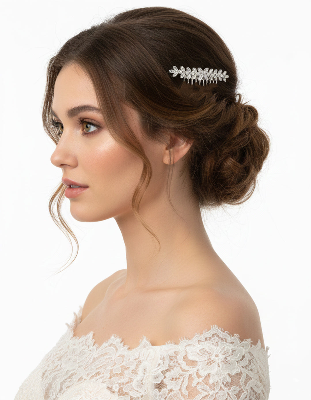 Headpiece with zircon stones