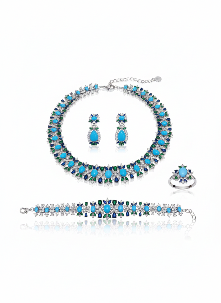 مجموعة من أحجار الفيروز