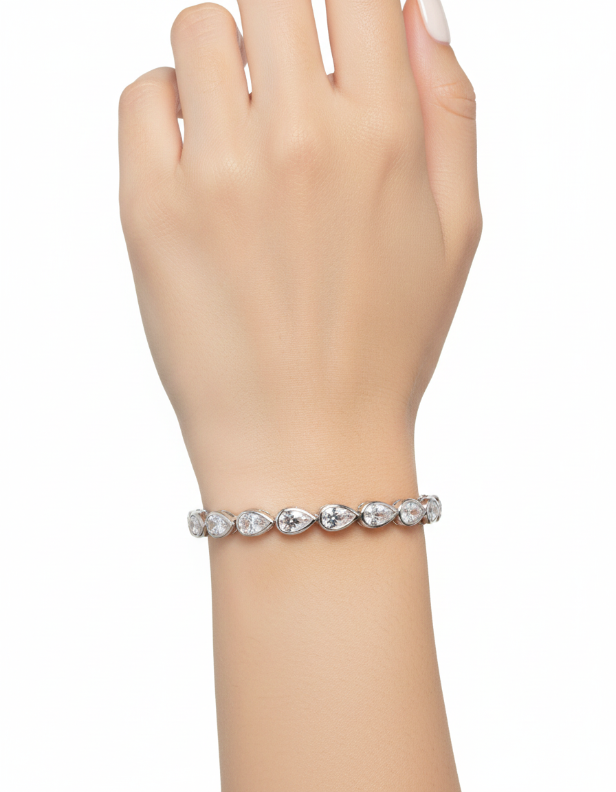 سوار تنس من الزركون