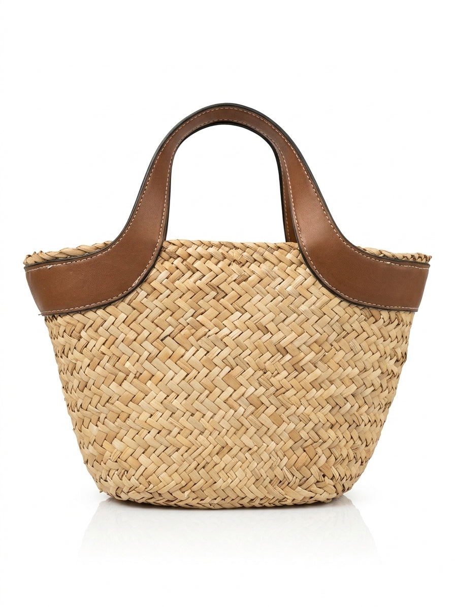 Straw bag