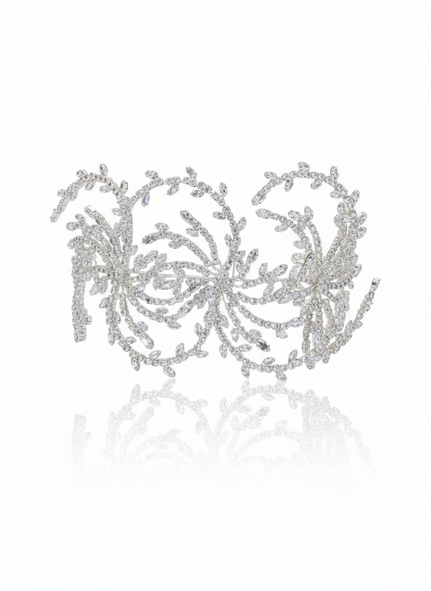 Headpiece with zircon stones