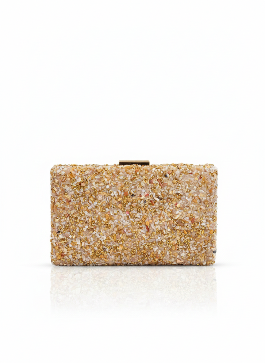 Stone Mosaic Clutch