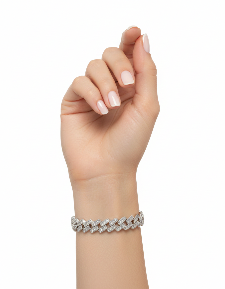 سوار مرصع بالزركون