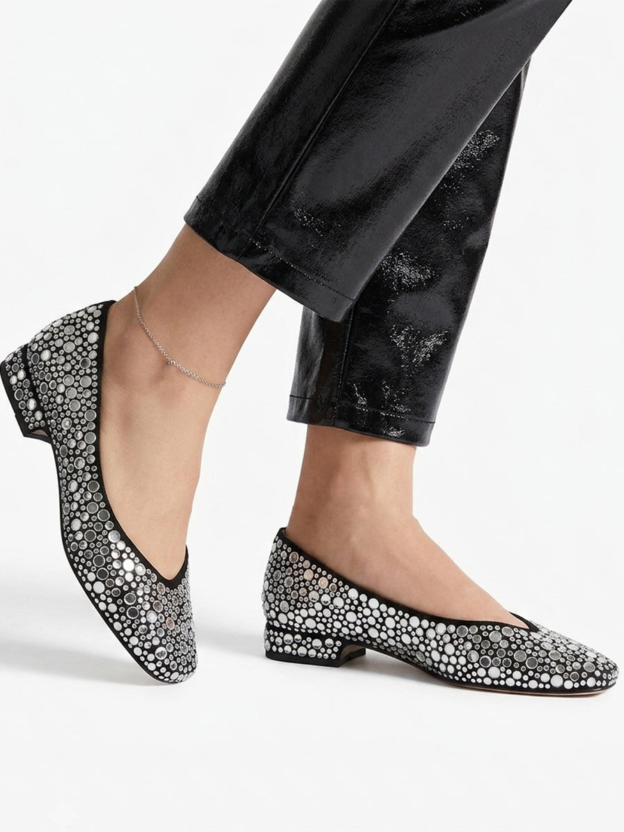 Ballet studded with sparkling stones