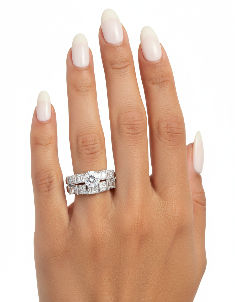 خاتم فضة عيار 925 من Toonz