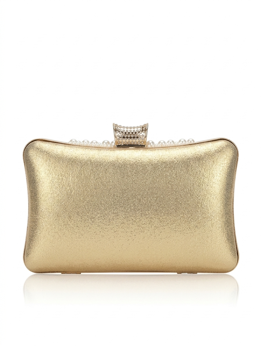 Handmade wallet with pearl stones