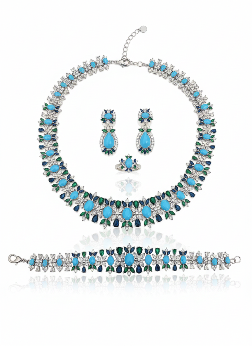 مجموعة من أحجار الفيروز