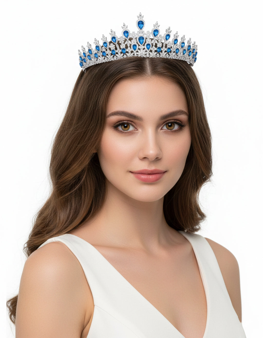 تاج من الزركون والكريستال