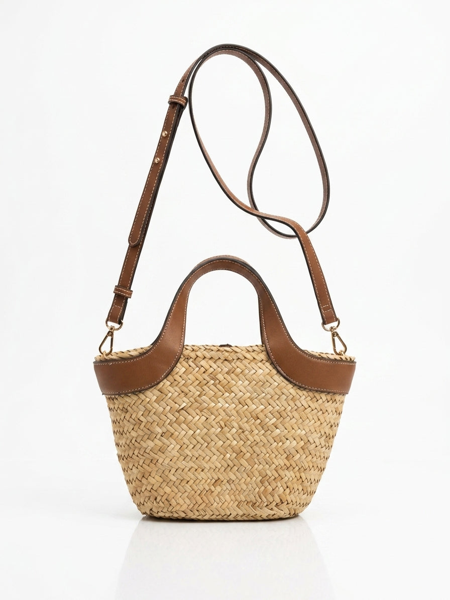 Straw bag