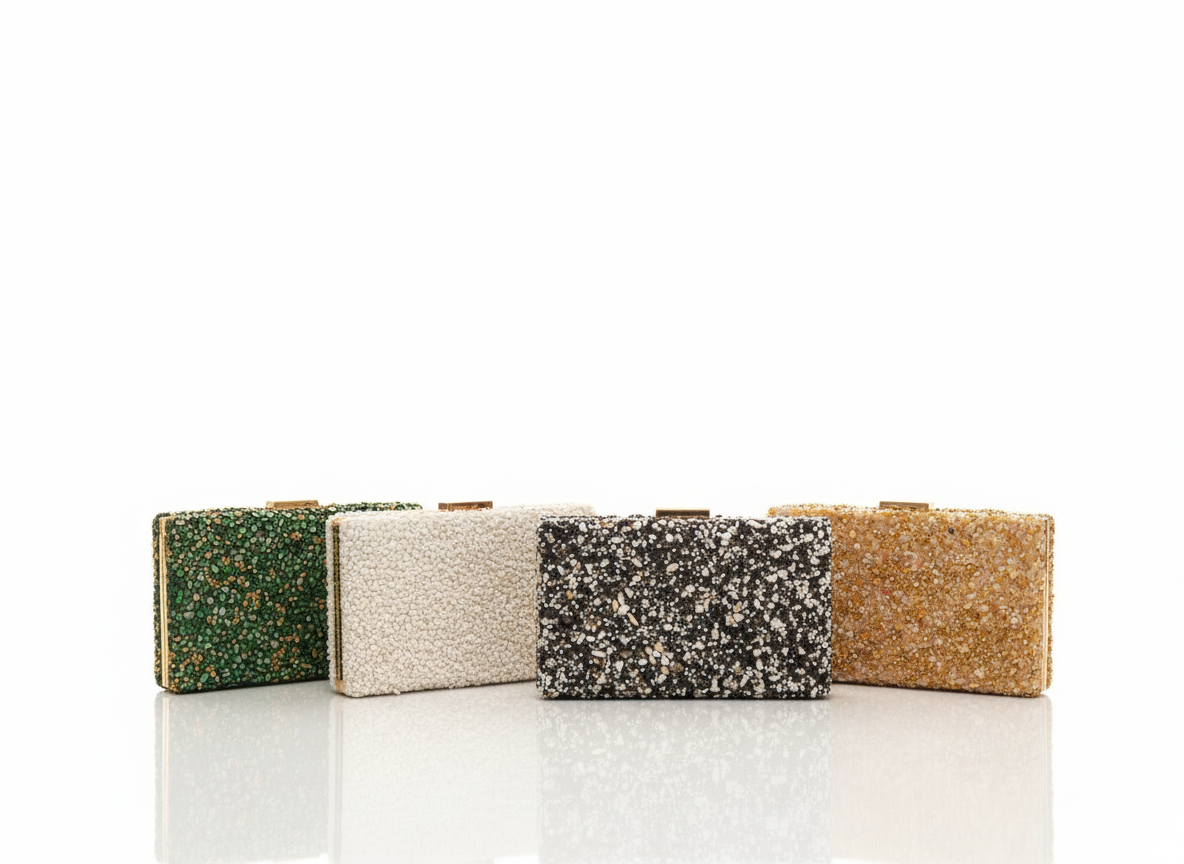 Stone Mosaic Clutch