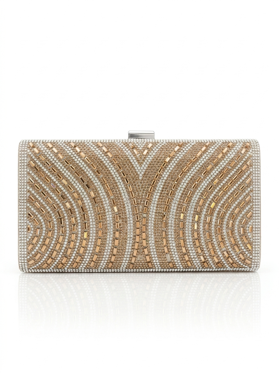 Wallet with crystal stones