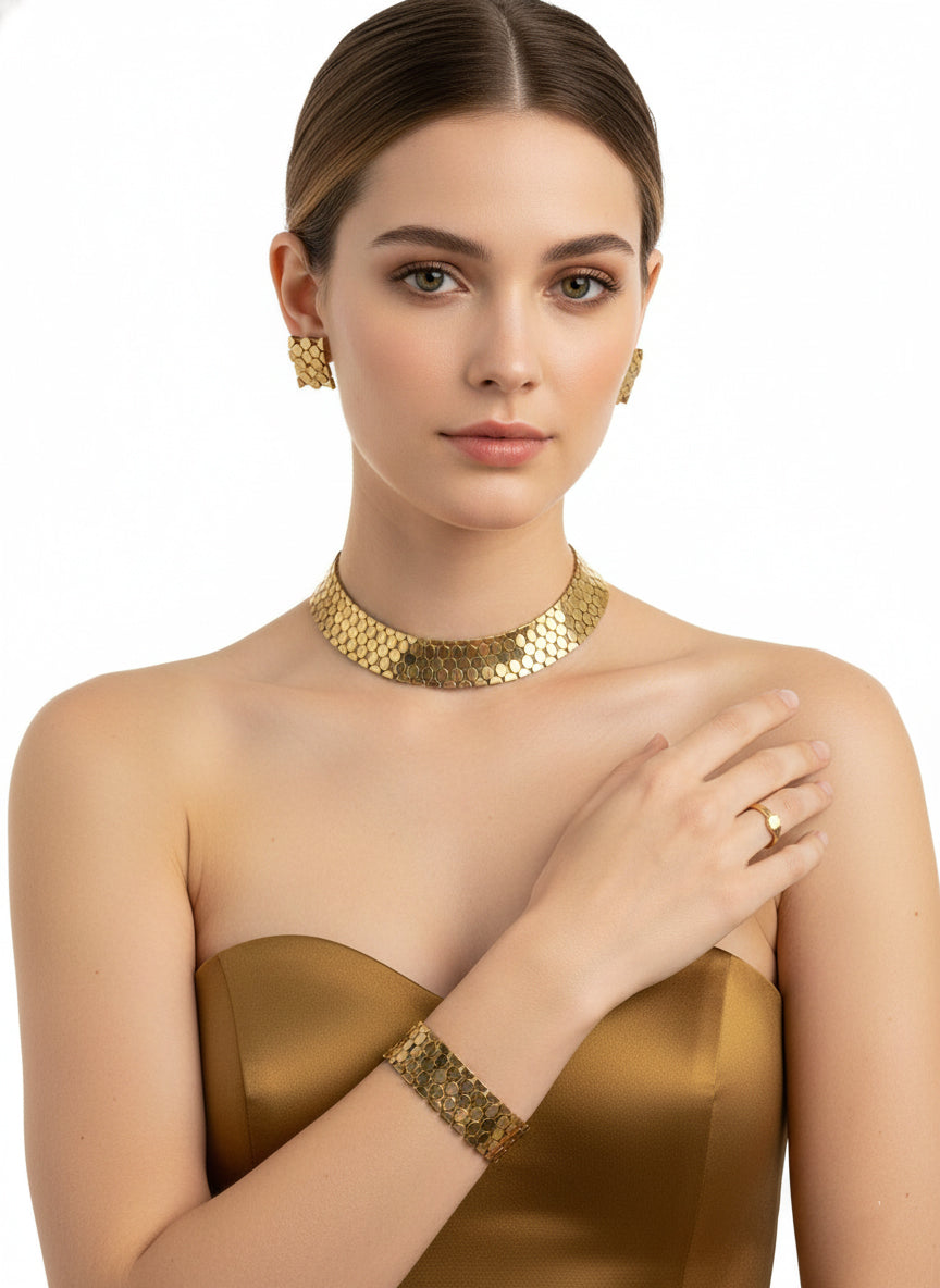 طقم مجوهرات عربية