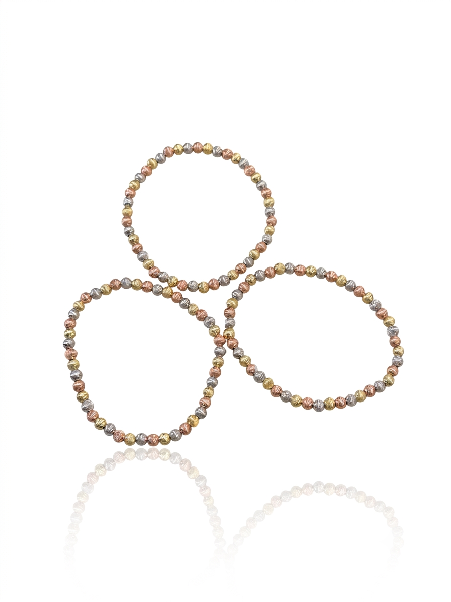 Ball Bead Bracelets(حجر كبير)