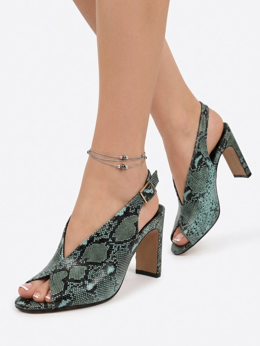 Leather sandal