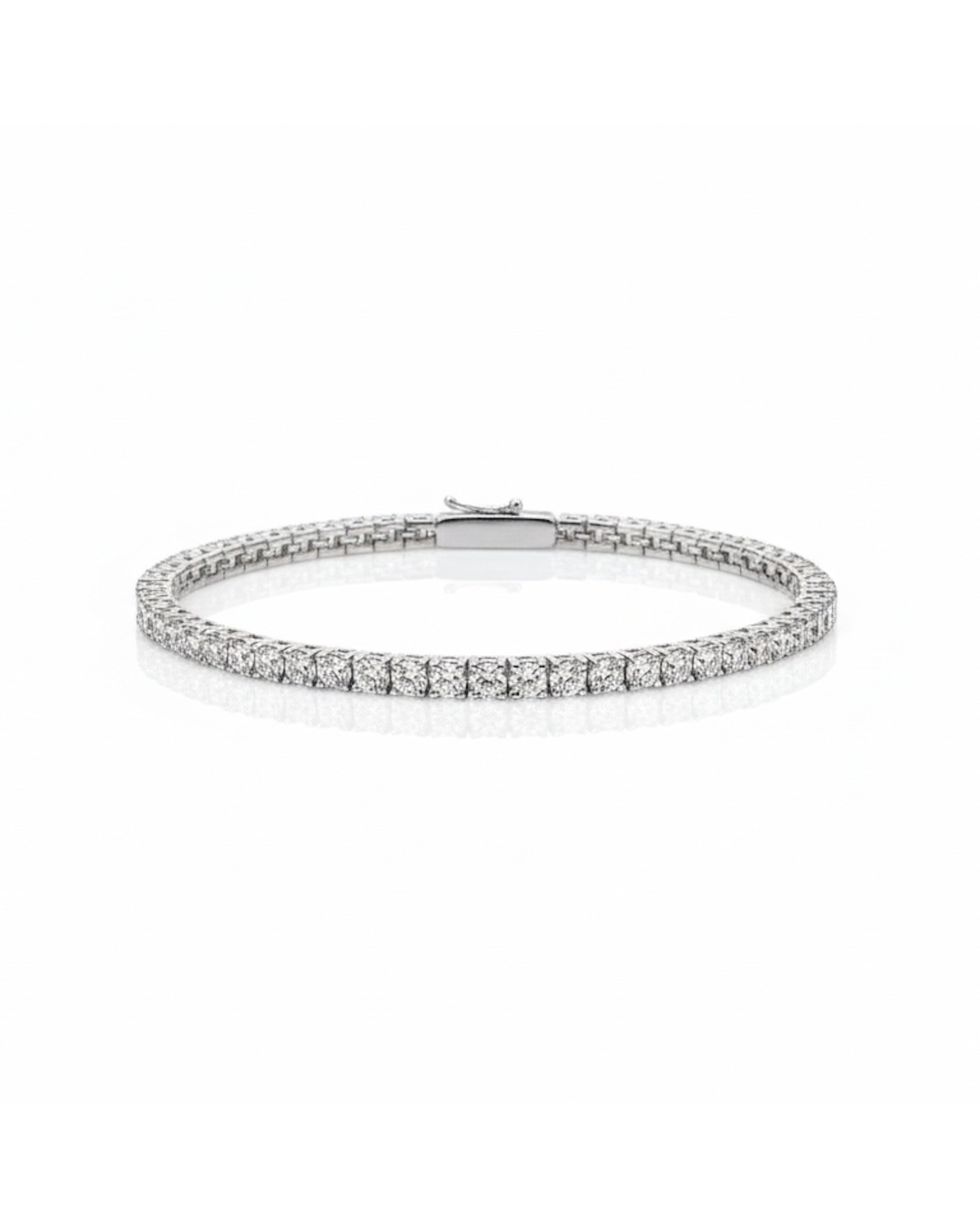 Zircon tennis bracelet Silver 925