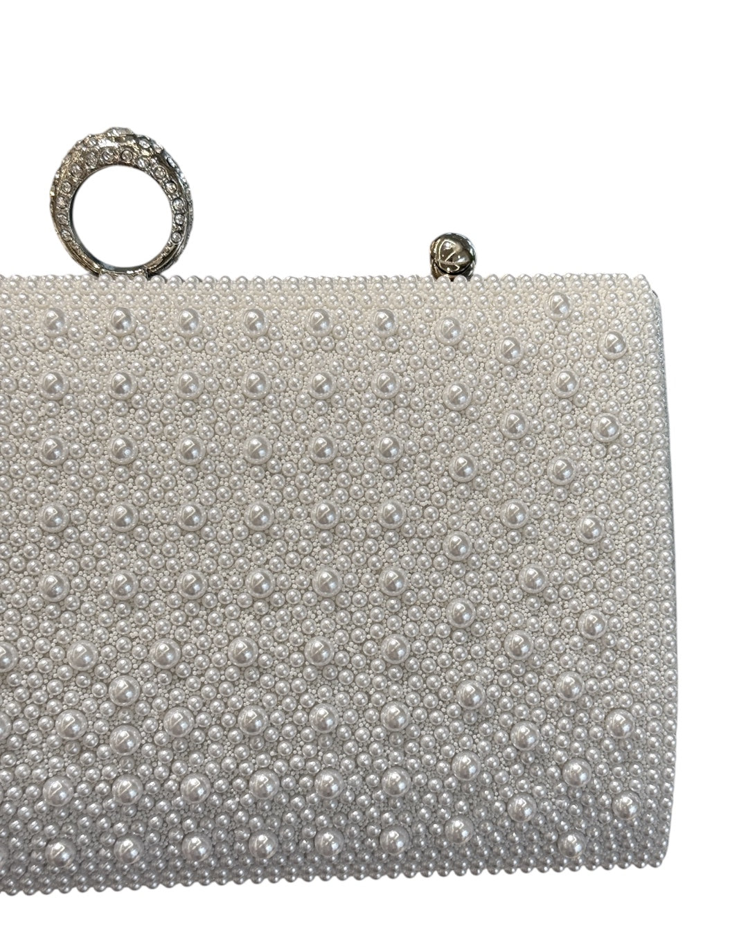 Vintage-Style Pearl Clutch