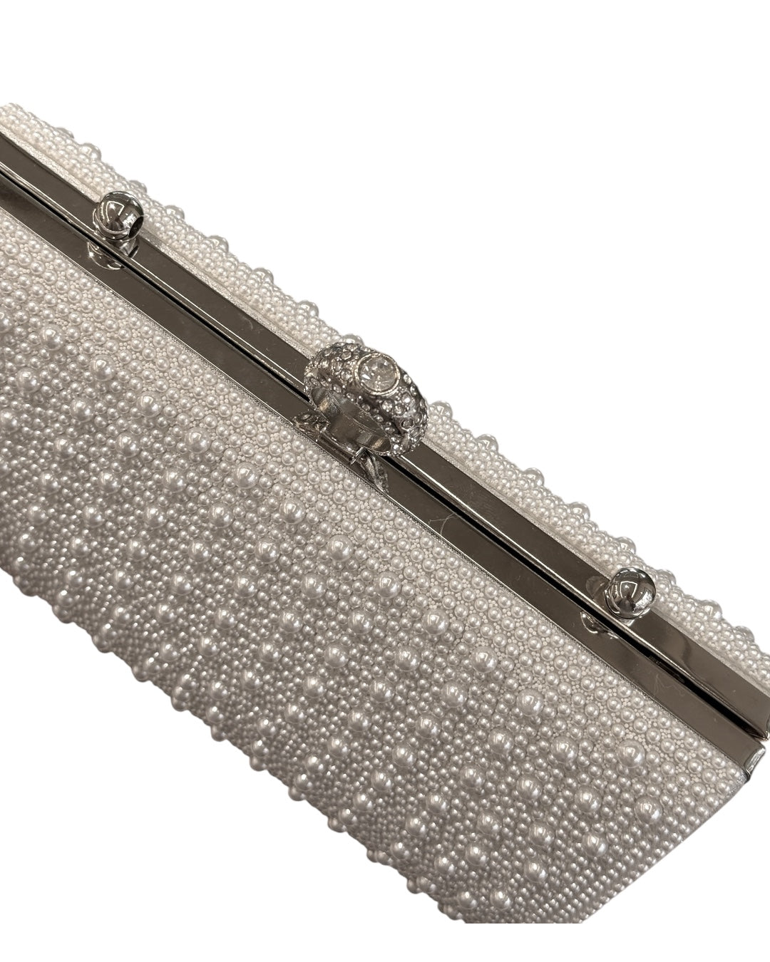 Vintage-Style Pearl Clutch