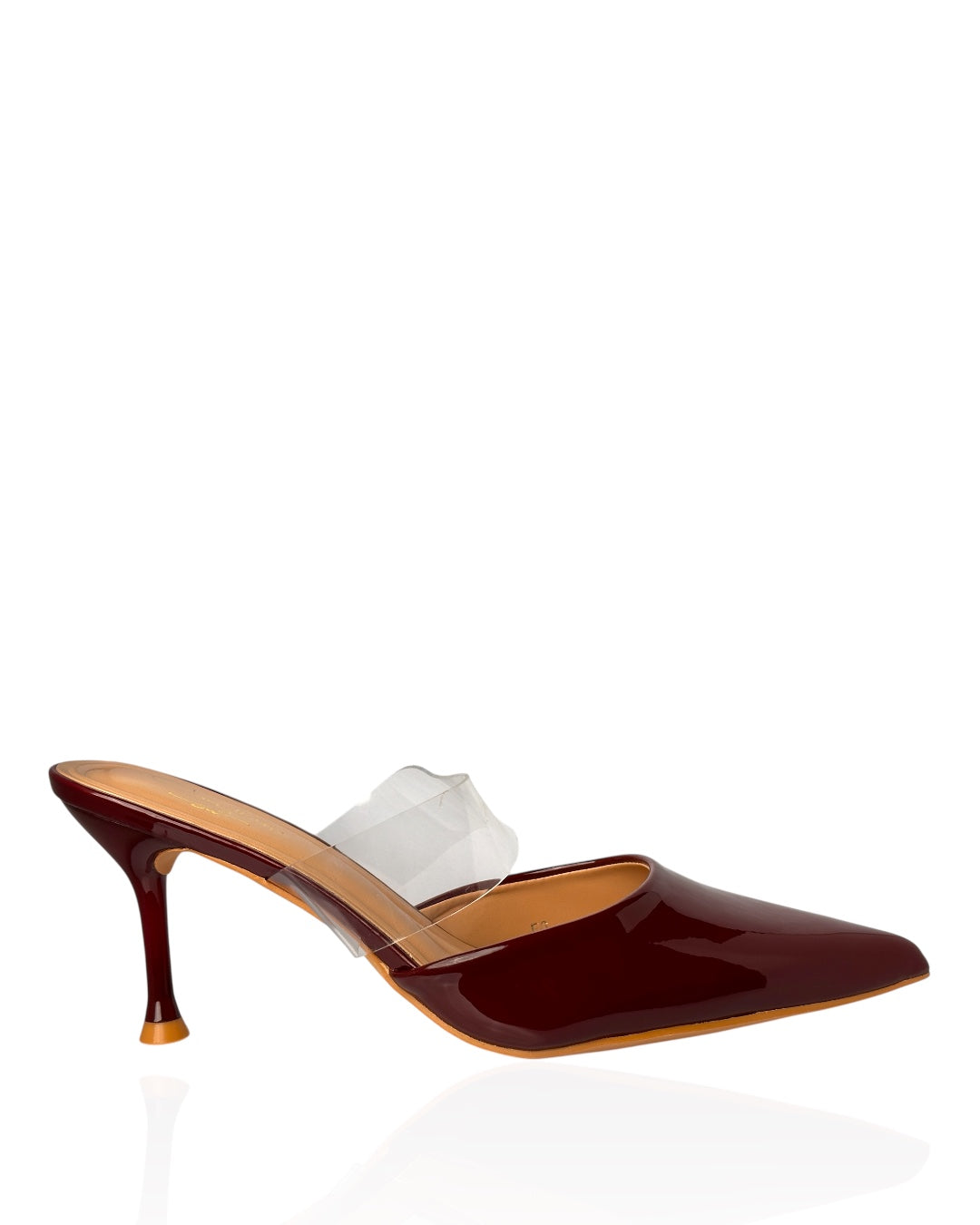 Leather heel