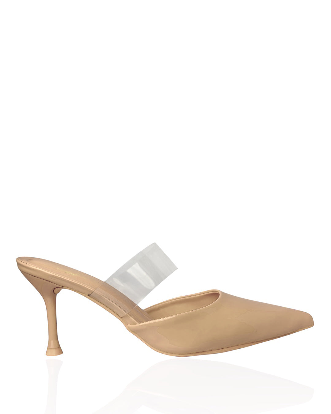 Leather heel