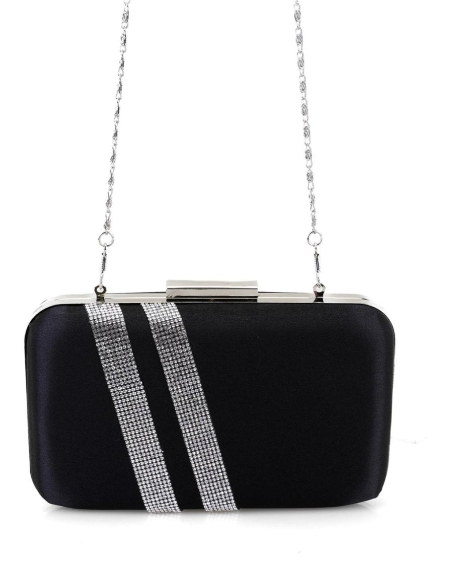 محفظة مرصعة بأحجار براقة