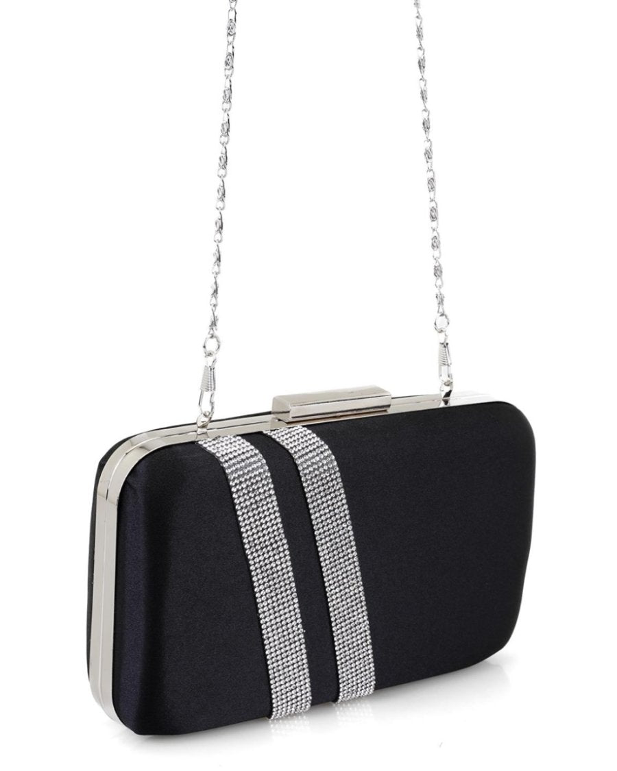 محفظة مرصعة بأحجار براقة