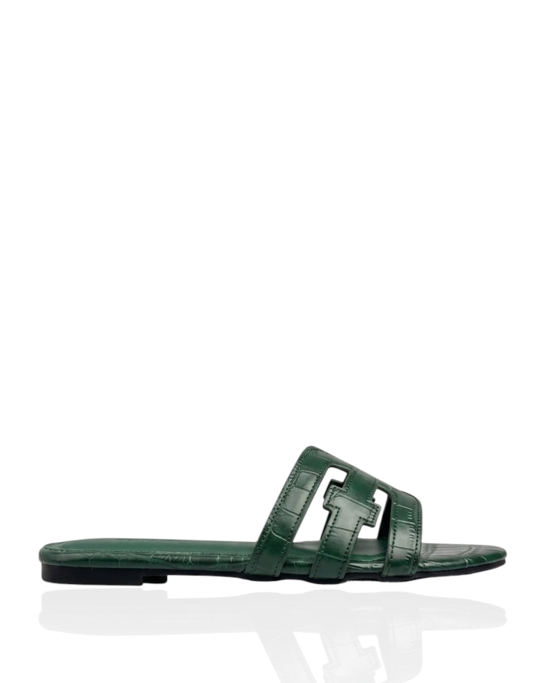 Leather slipper