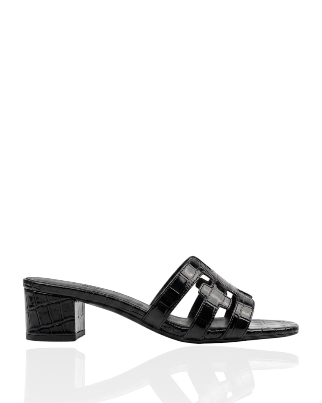 Leather slipper