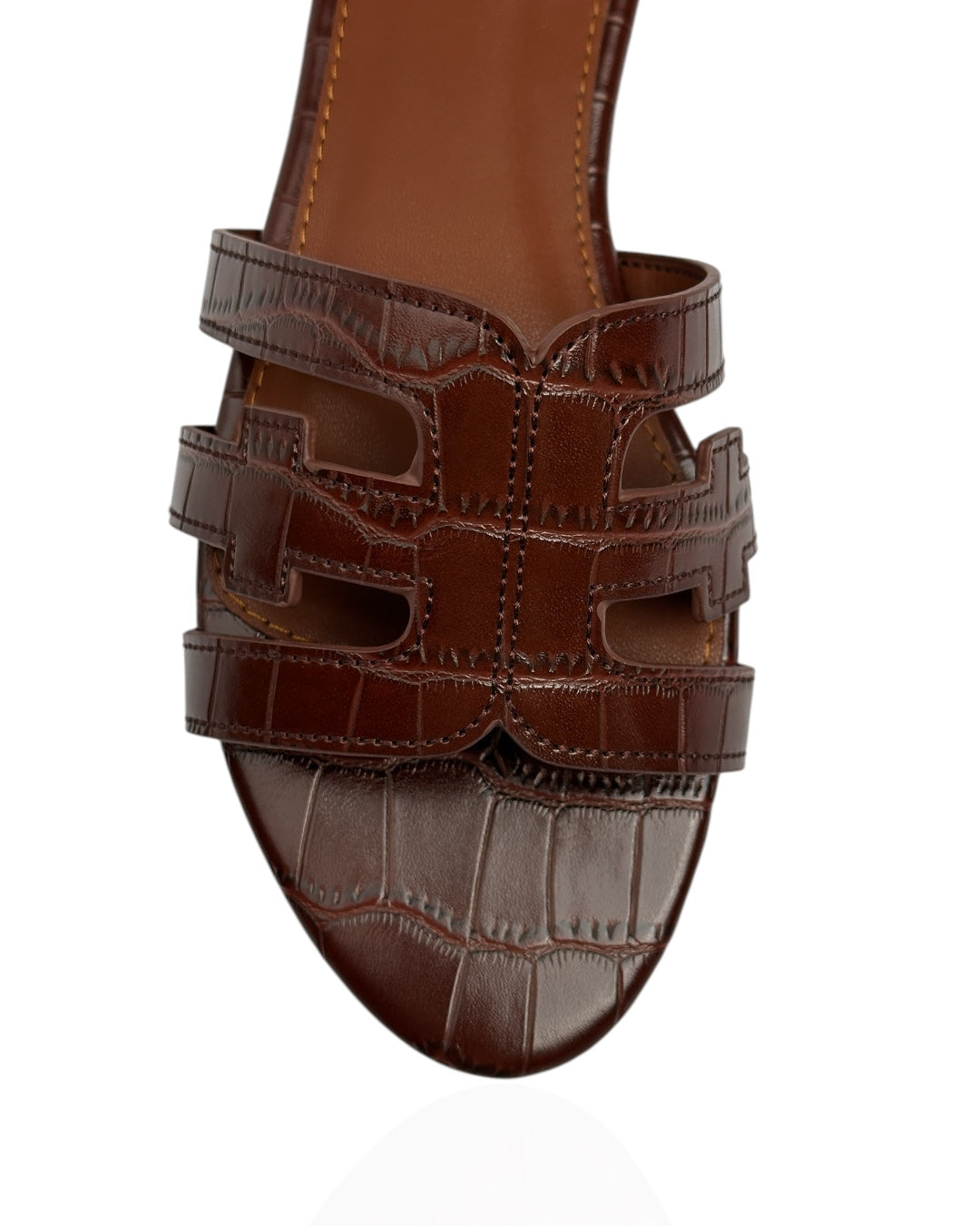 Leather slipper