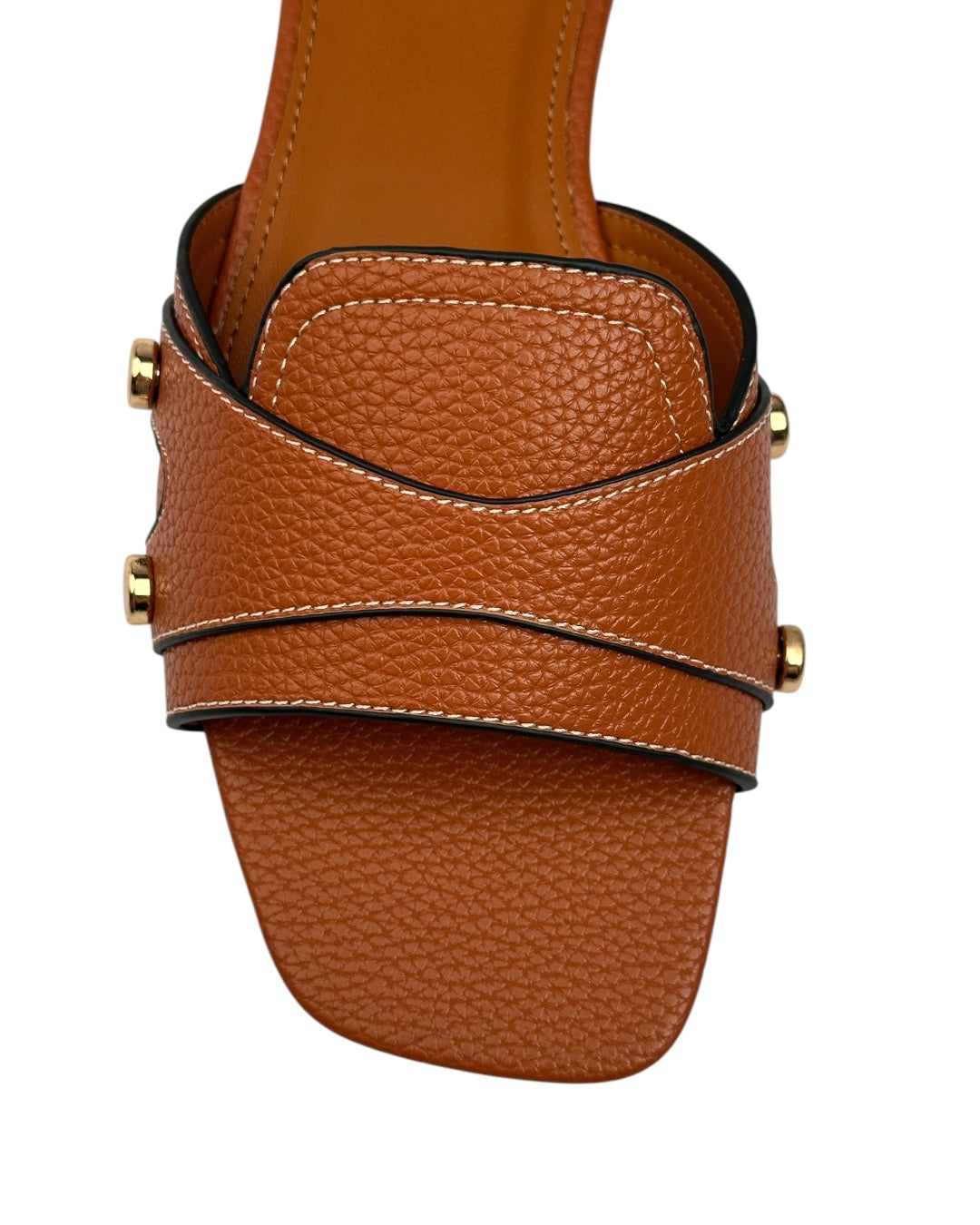 Leather slipper