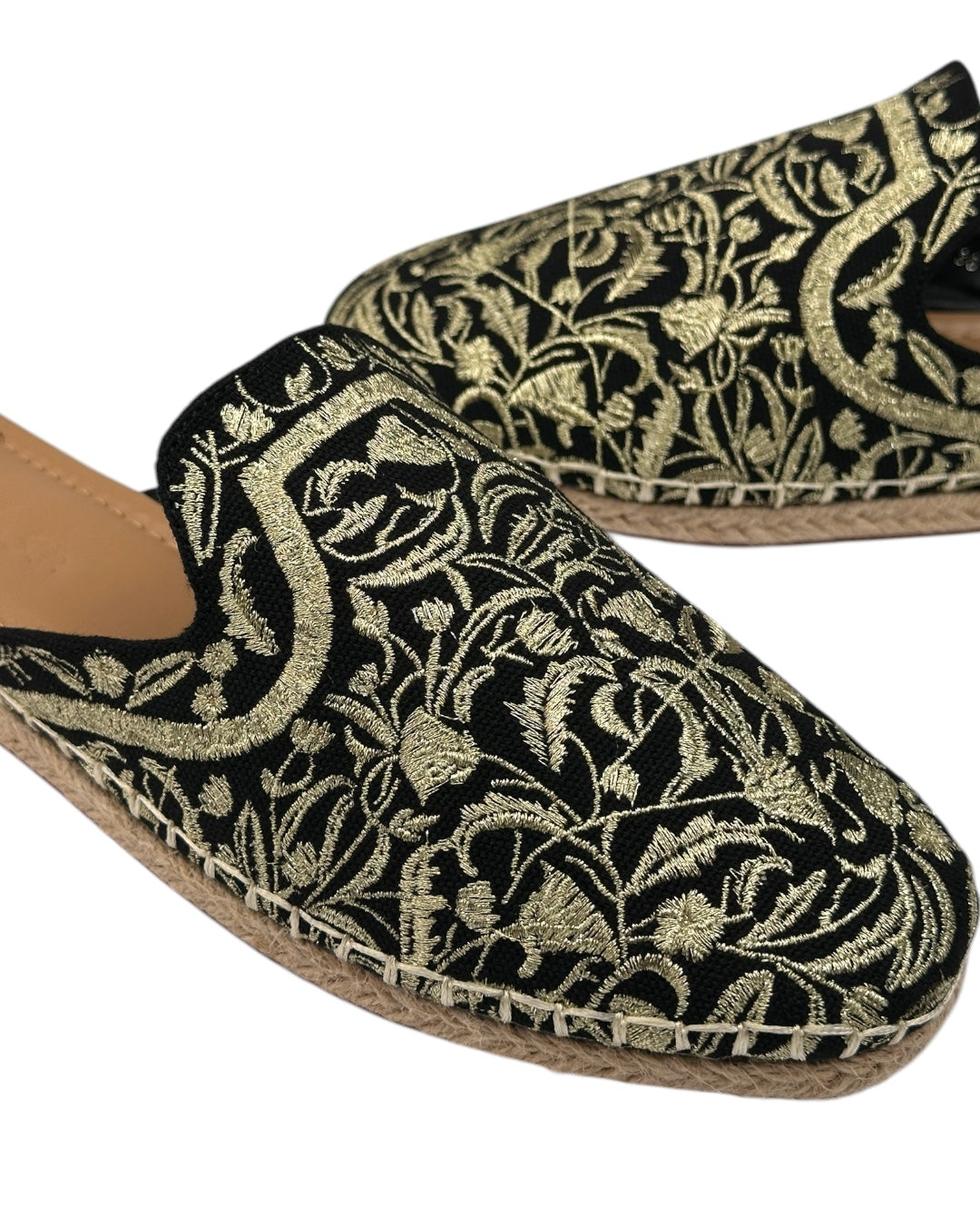 Artisan Tapestry Espadrille Slides