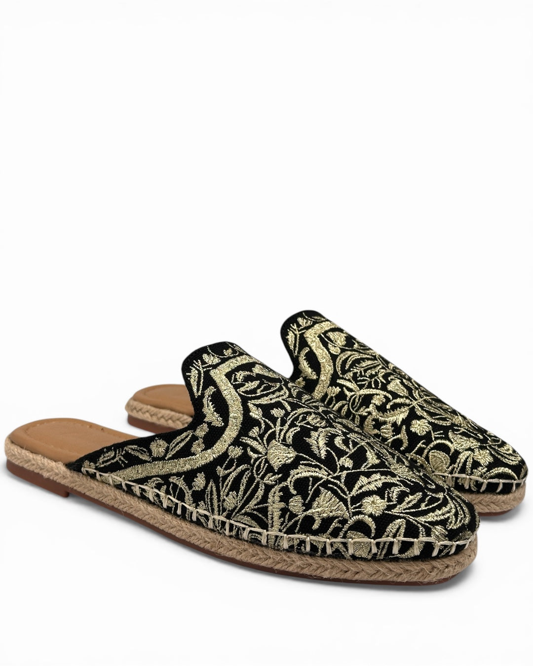 Artisan Tapestry Espadrille Slides