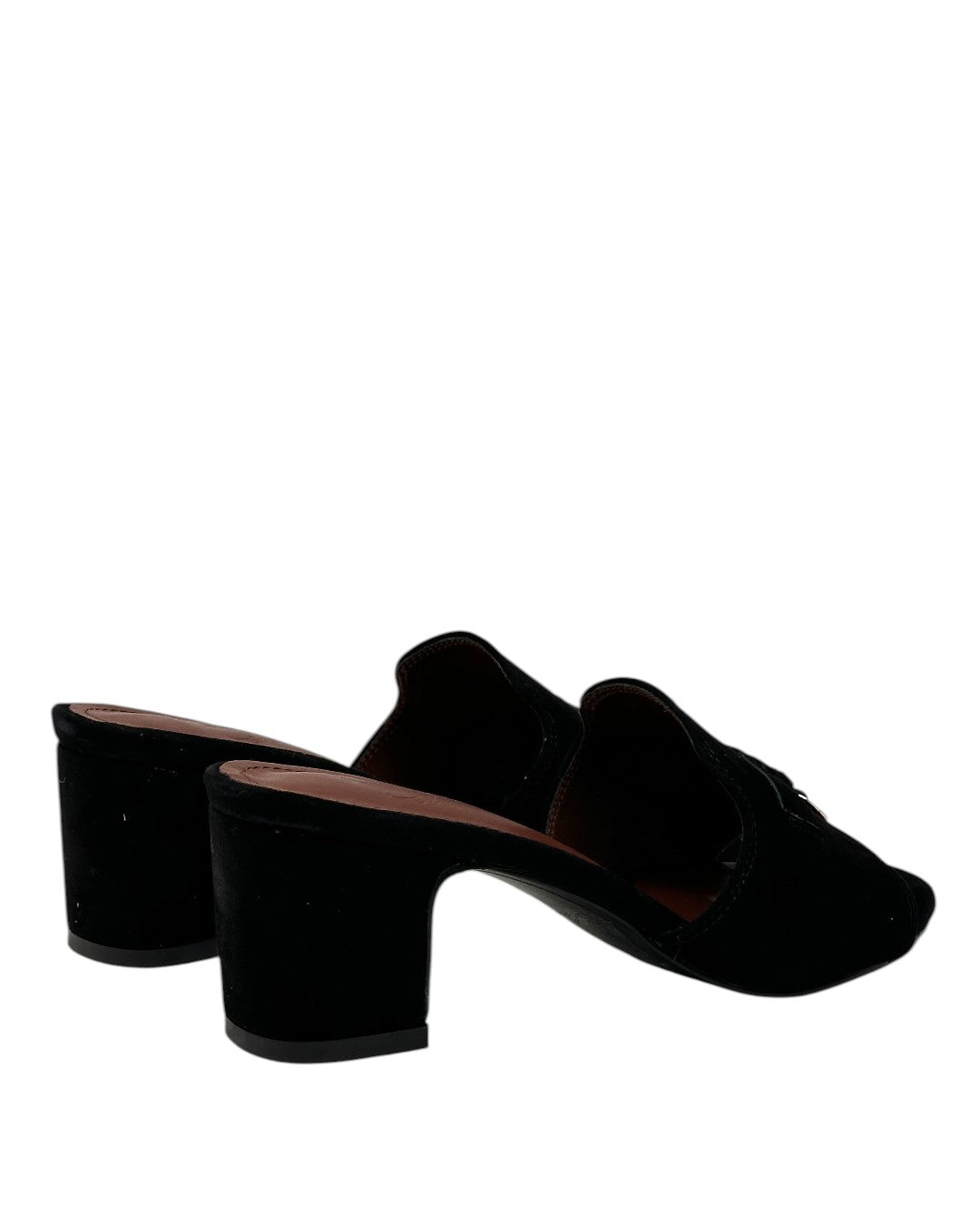 Suede slippers