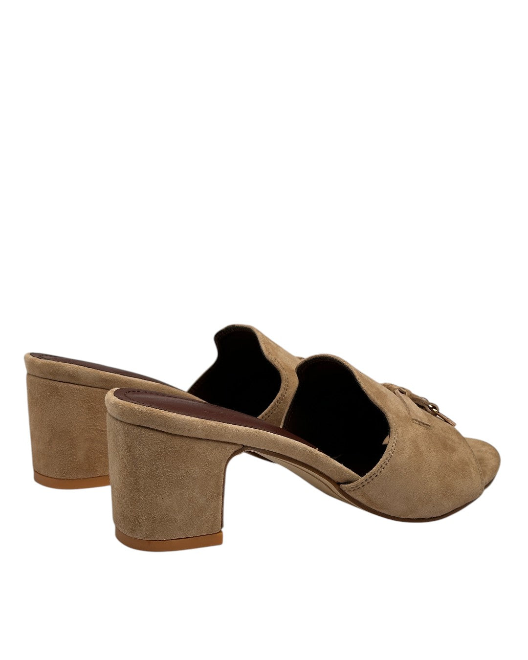 Suede slippers