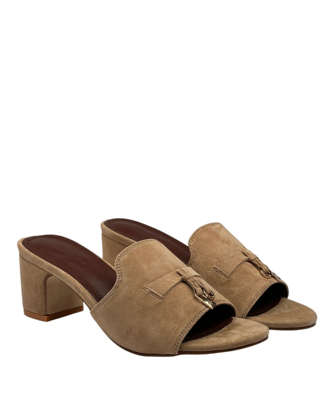 Suede slippers
