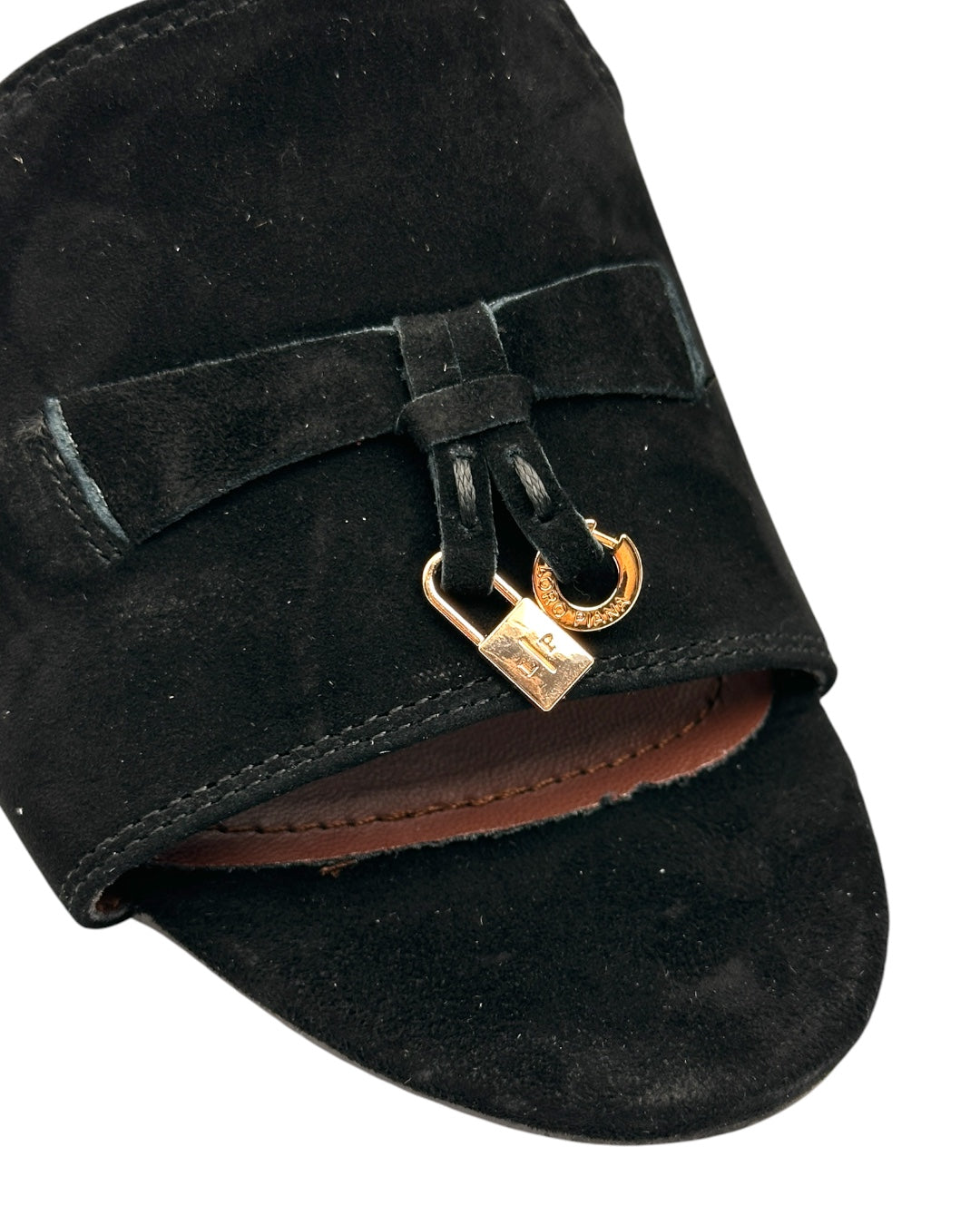 Suede slippers