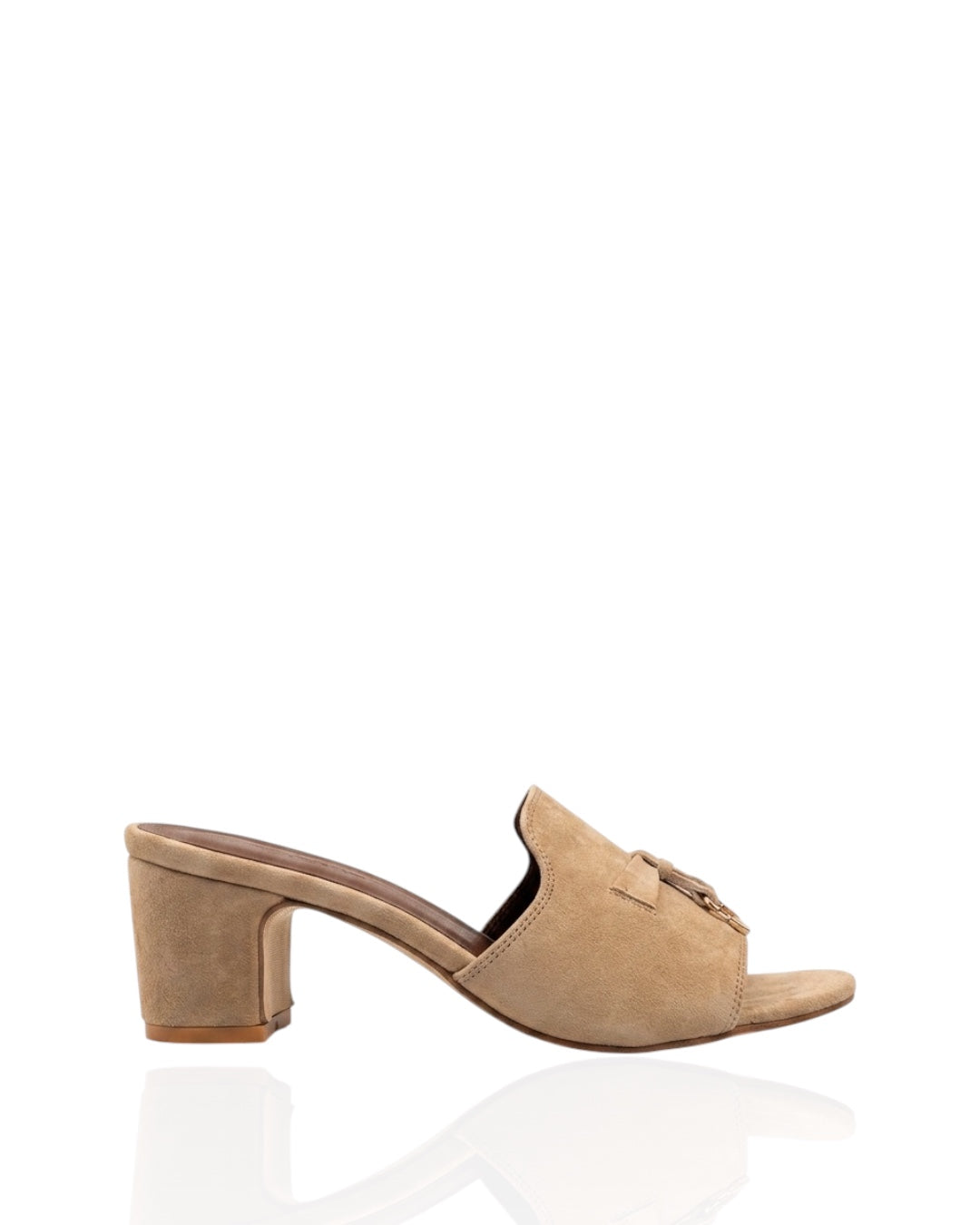 Suede slippers