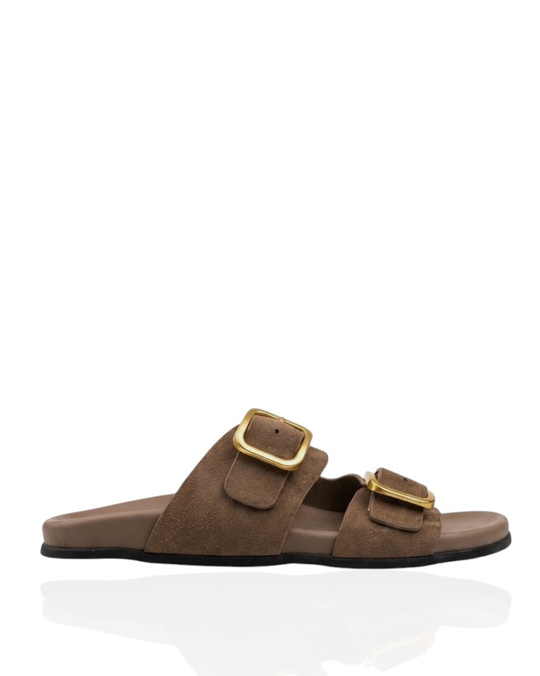 Suede slippers