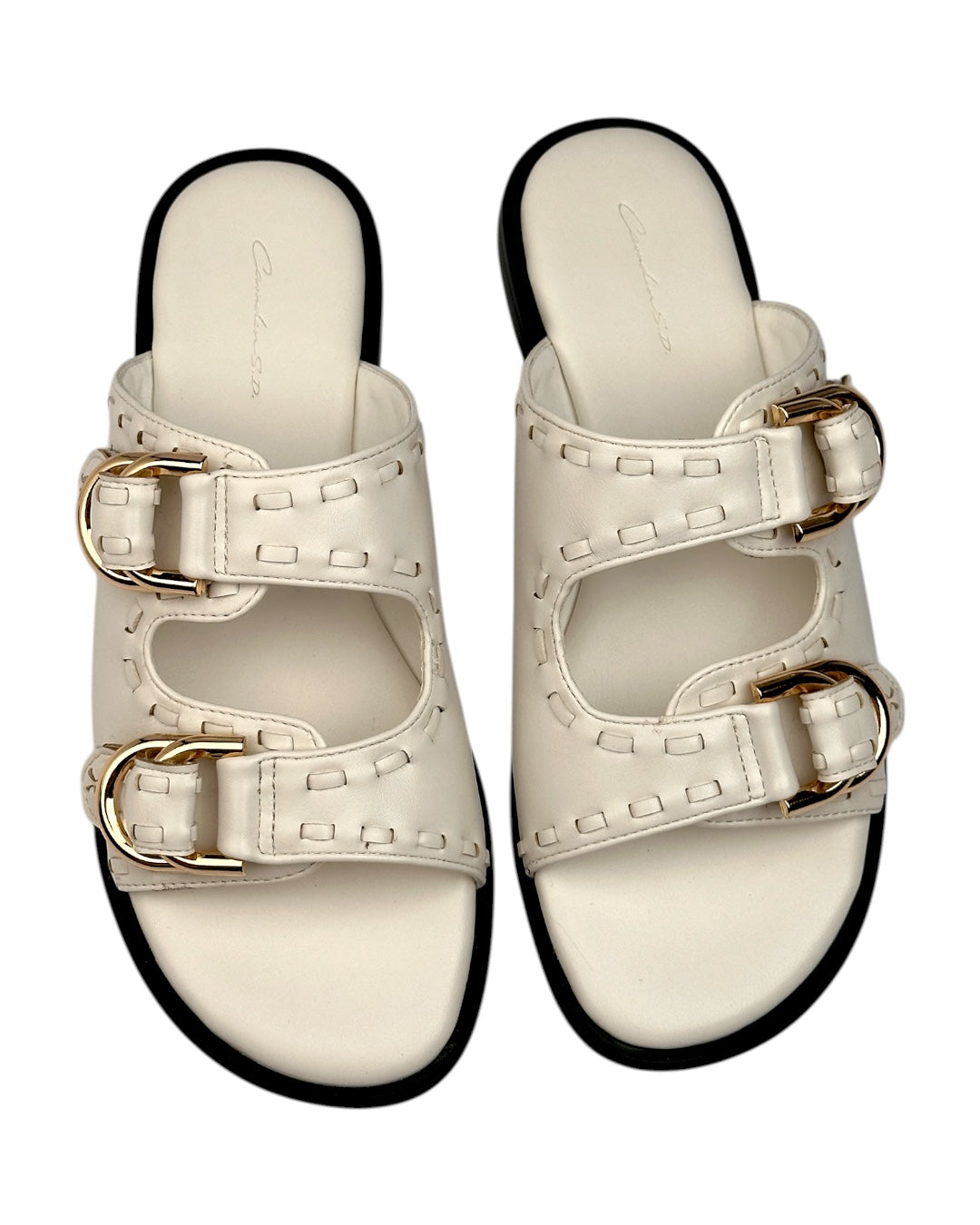 Leather slipper