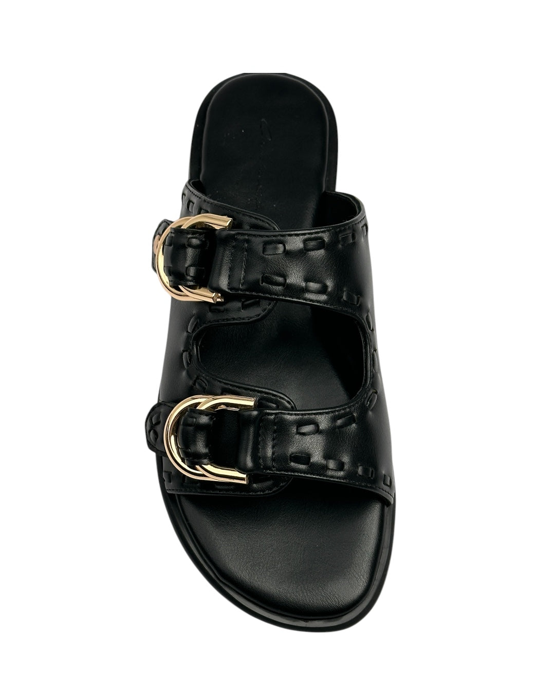 Leather slipper