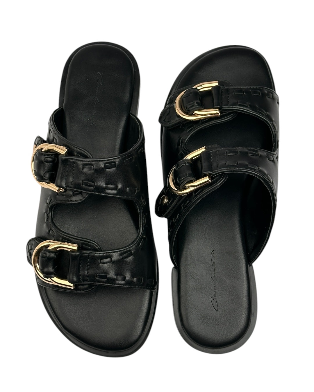 Leather slipper