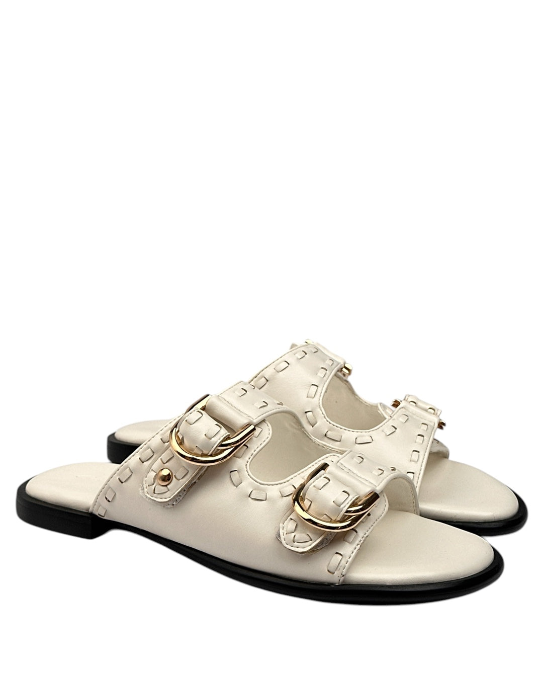 Leather slipper