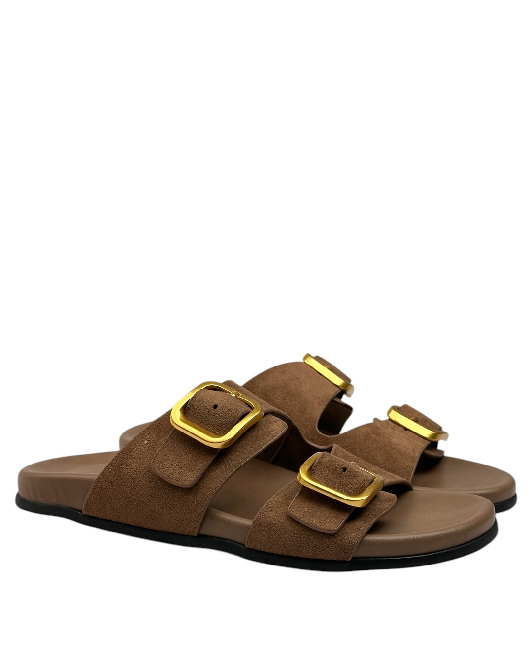Suede slippers