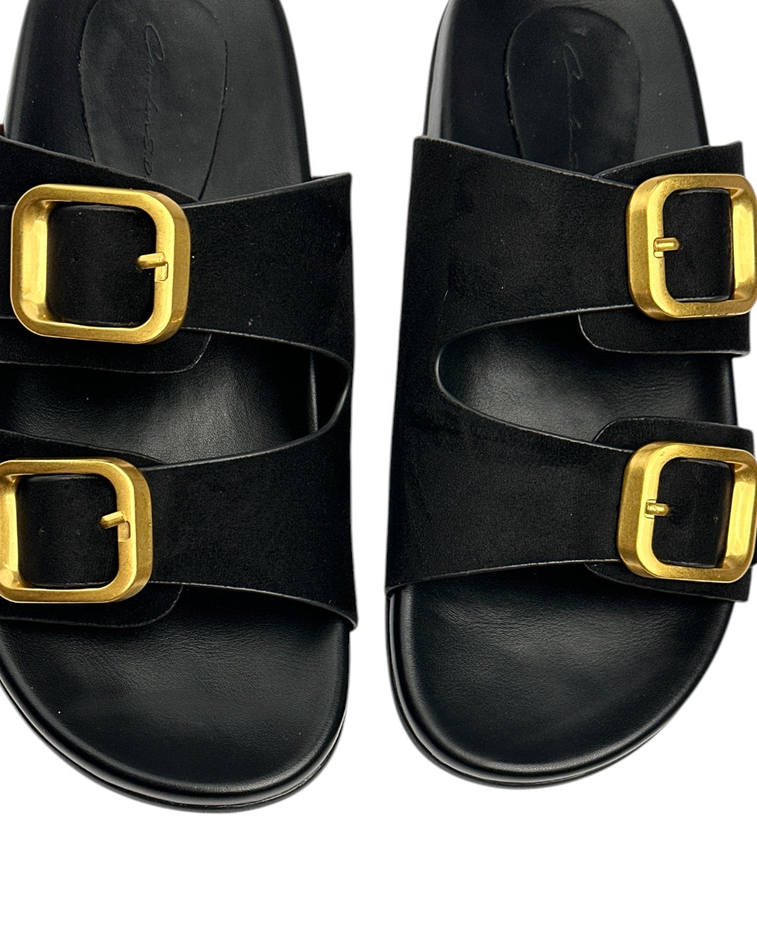 Suede slippers