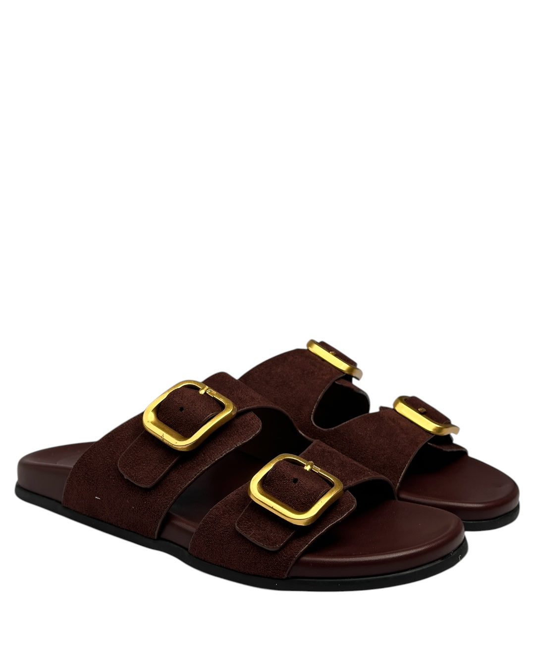 Suede slippers
