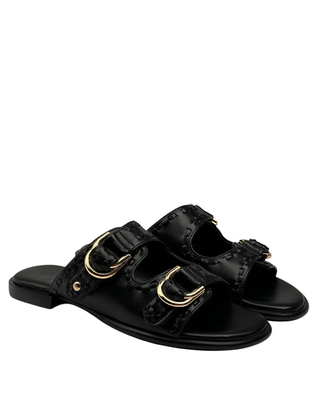 Leather slipper